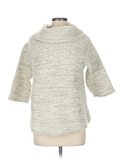 Pre-owned Purejill Pullover Sweater In Silver