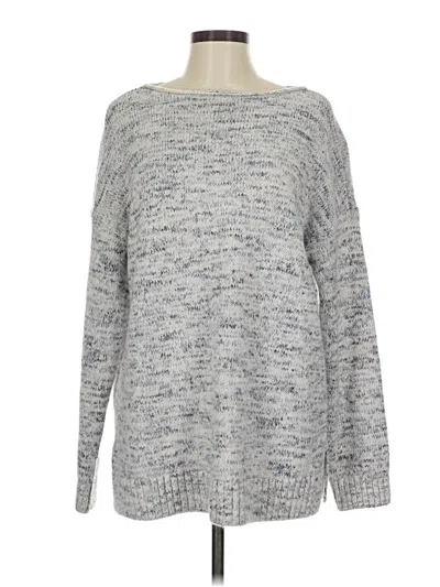 Pre-owned Purejill Pullover Sweater In Silver