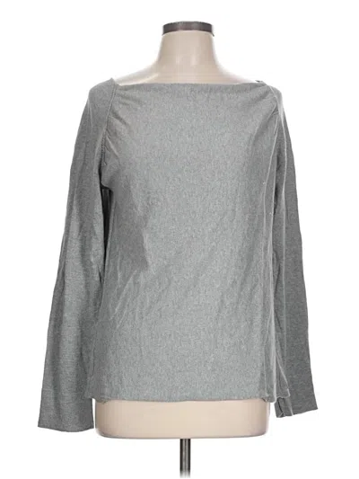 Pre-owned Purejill Pullover Sweater In Silver