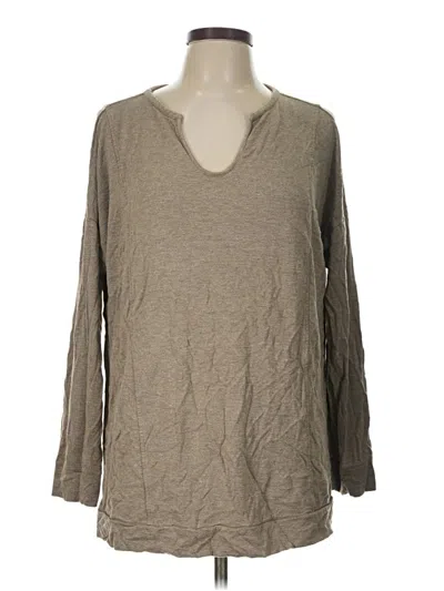 Pre-owned Purejill Pullover Sweater In Tan