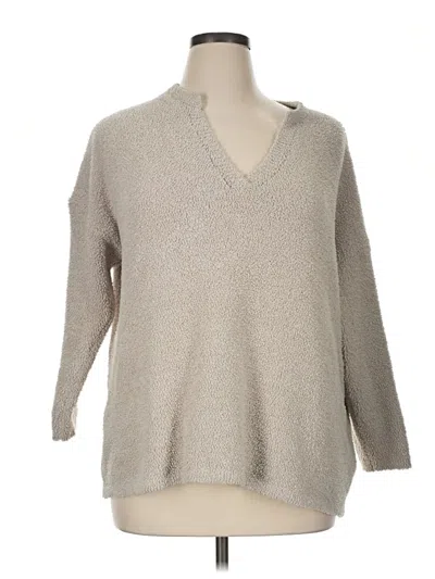 Pre-owned Purejill Pullover Sweater In Tan