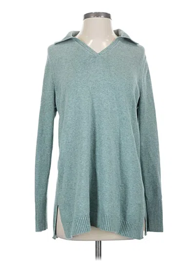 Pre-owned Purejill Pullover Sweater In Teal