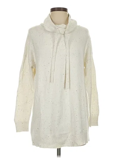 Pre-owned Purejill Pullover Sweater In White