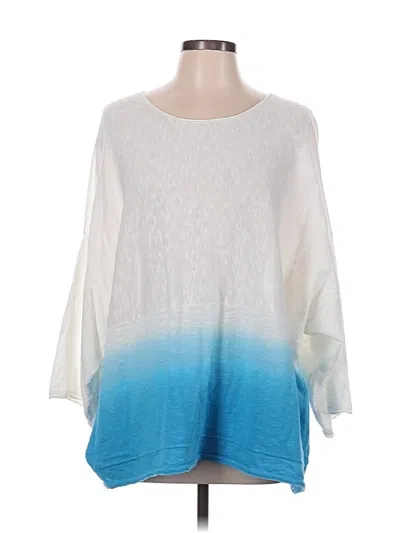 Pre-owned Purejill Pullover Sweater In White