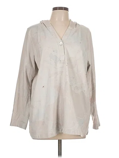 Pre-owned Purejill Raincoat In Gray