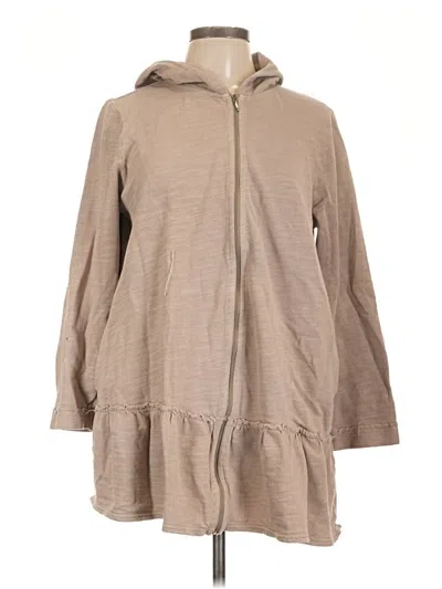 Pre-owned Purejill Raincoat In Tan