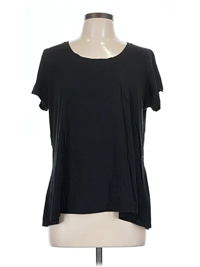 Pre-owned Purejill Short Sleeve T-shirt In Black