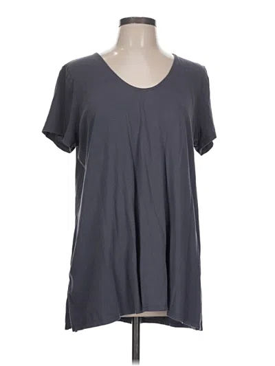 Pre-owned Purejill Short Sleeve T-shirt In Gray