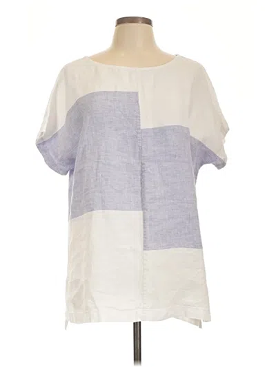 Pre-owned Purejill Short Sleeve T-shirt In Ivory