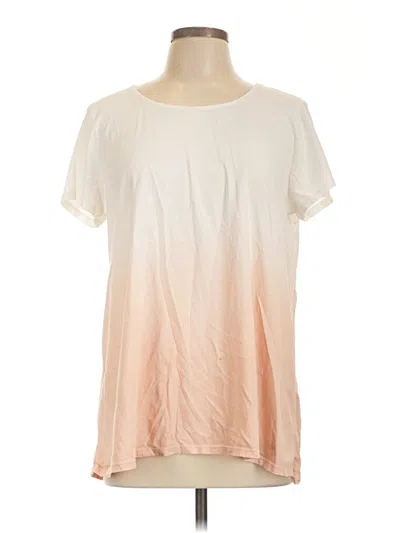 Pre-owned Purejill Short Sleeve T-shirt In Ivory