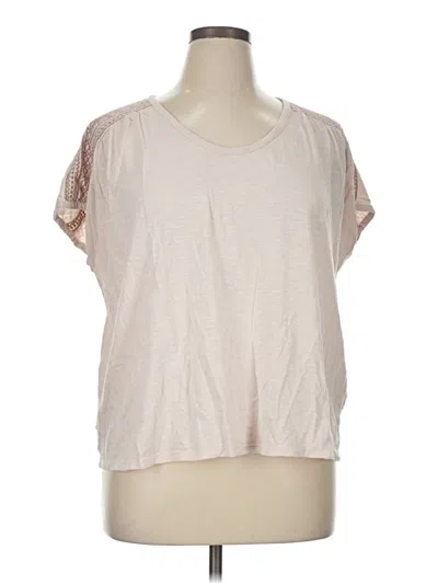 Pre-owned Purejill Short Sleeve T-shirt In Pink