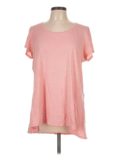 Pre-owned Purejill Short Sleeve T-shirt In Pink