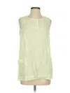 Purejill Sleeveless Blouse In Yellow