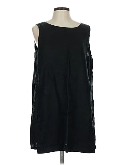 Pre-owned Purejill Sleeveless T-shirt In Black