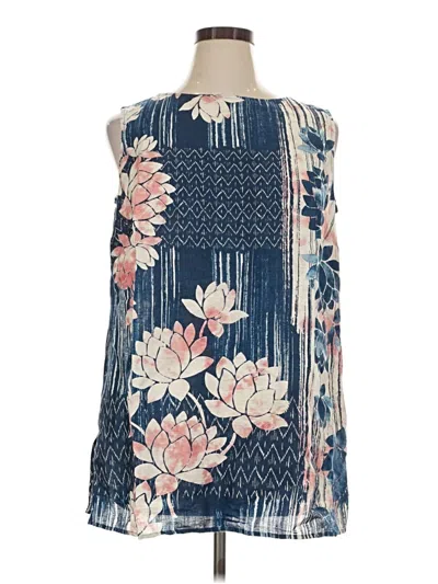 Pre-owned Purejill Sleeveless T-shirt In Blue