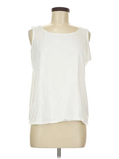 Pre-owned Purejill Sleeveless T-shirt In Ivory