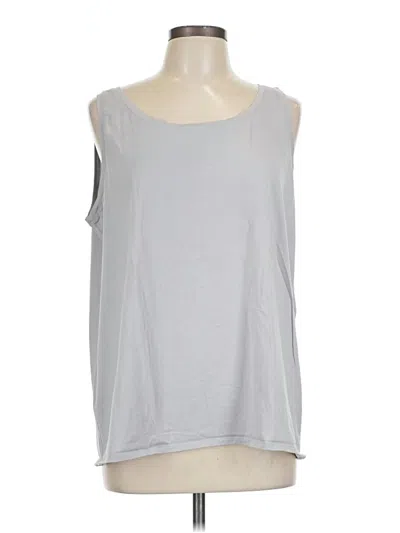 Pre-owned Purejill Sleeveless T-shirt In Silver