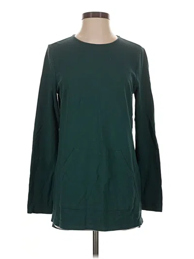 Pre-owned Purejill Sweatshirt In Green