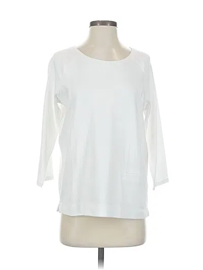 Pre-owned Purejill Sweatshirt In White