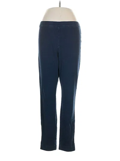 Pre-owned Purejill Track Pants In Blue