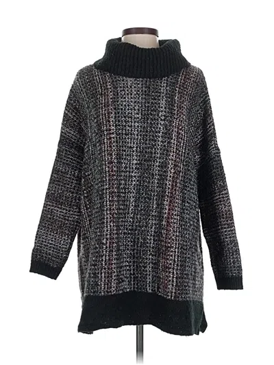 Pre-owned Purejill Turtleneck Sweater In Black