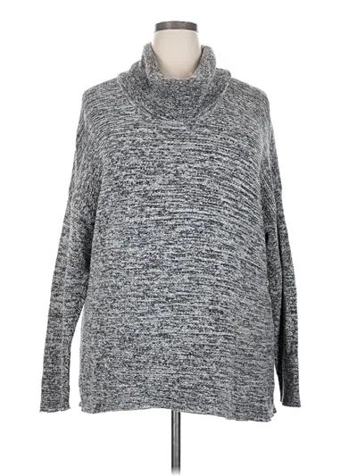 Pre-owned Purejill Turtleneck Sweater In Gray