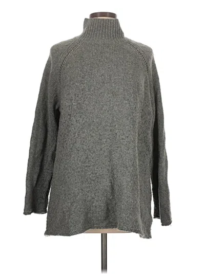 Pre-owned Purejill Turtleneck Sweater In Gray