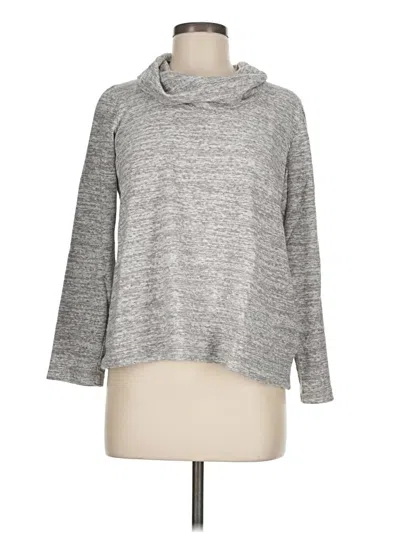 Pre-owned Purejill Turtleneck Sweater In Gray