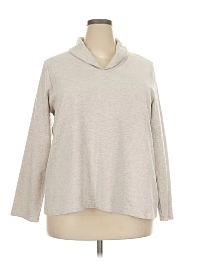 Pre-owned Purejill Turtleneck Sweater In Silver