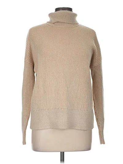 Pre-owned Purejill Turtleneck Sweater In Tan