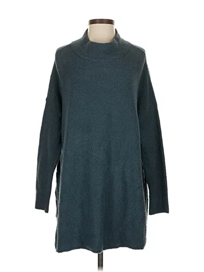 Pre-owned Purejill Turtleneck Sweater In Teal