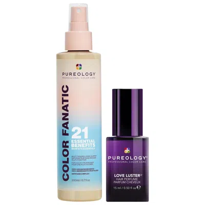 Pureology Color Fanatic Heat Protectant & Love Luster Hair Perfume Set