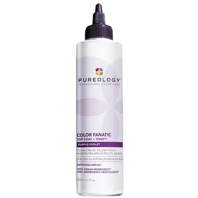 Pureology Colour Fanatic Top Coat And Tone Purple 200ml In White