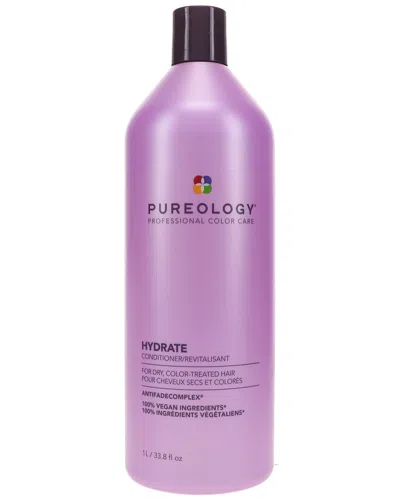 Pureology Hydrate Conditioner 33.8oz In Transparent