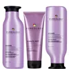 Pureology Hydrate Shampoo, Conditioner And Soft Mask, Moisturising Bundle For Dry Hair, Sulphate Free For A Ge