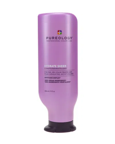 Pureology Hydrate Sheer Conditioner 9oz In Transparent