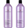 Pureology Hydrate Sheer Shampoo And Conditioner Supersize Bundle For Fine, Dry Hair, Sulphate Free For A Gentl