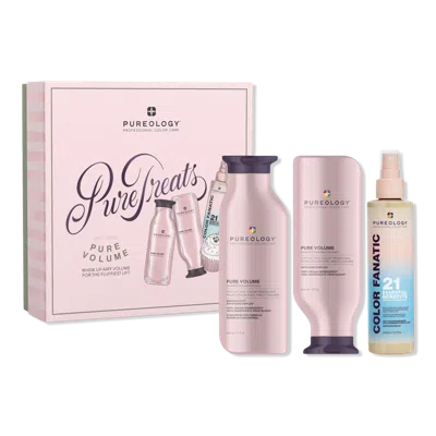 Pureology Pure Treats Pure Volume Holiday Kit For Lightweight Volume & Color Protection