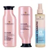 Pureology Pure Volume Shampoo, Conditioner And Color Fanatic Spray Routine For Flat And Fine Hair