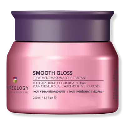 Pureology Smooth Gloss Mask For Frizz Control & Hair Shine - 8.4 oz In Transparent
