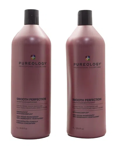 Pureology Smooth Perfection Shampoo & Conditioner Duo In Pink