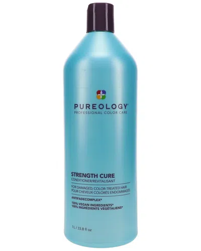 Pureology Strength Cure Conditioner 33.8oz In Transparent