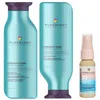 Pureology Strength Cure Shampoo 266ml, Conditioner 266ml And Color Fanatic 30ml Mini Routine For Coloured Hair