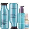 Pureology Strength Cure Shampoo 266ml, Conditioner 266ml , Dream Healer Serum 100ml And Color Fanatic Spray Mi