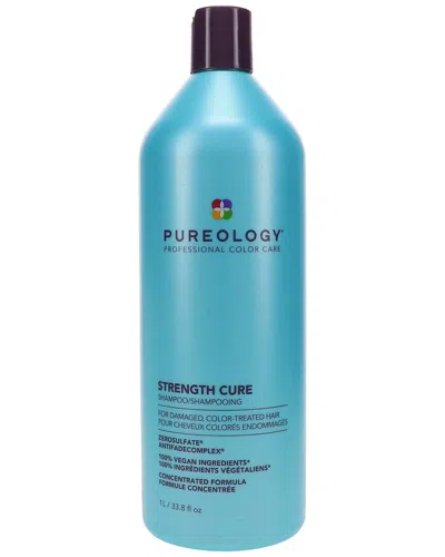 Pureology Strength Cure Shampoo 33.8oz In Transparent