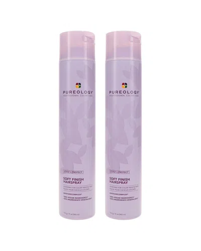 Pureology Unisex 22oz Style Protect Soft Finish Hairspray In Purple