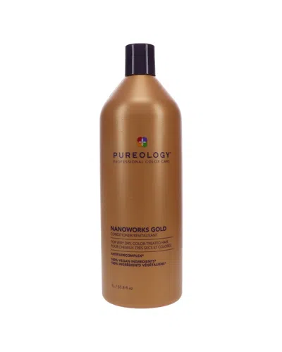 Pureology Unisex 33.8oz Nanoworks Gold Conditioner In Brown