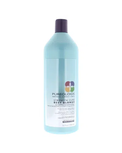 Pureology Unisex 34oz Strength Cure Blonde Shampoo In Transparent