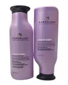 PUREOLOGY PUREOLOGY UNISEX 9OZ HYDRATE SHEER SHAMPOO & CONDITIONER DUO