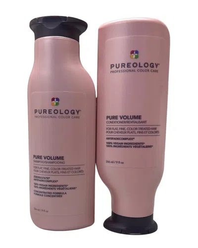 Pureology Unisex 9oz Pure Volume Shampoo & Conditioner Duo In White